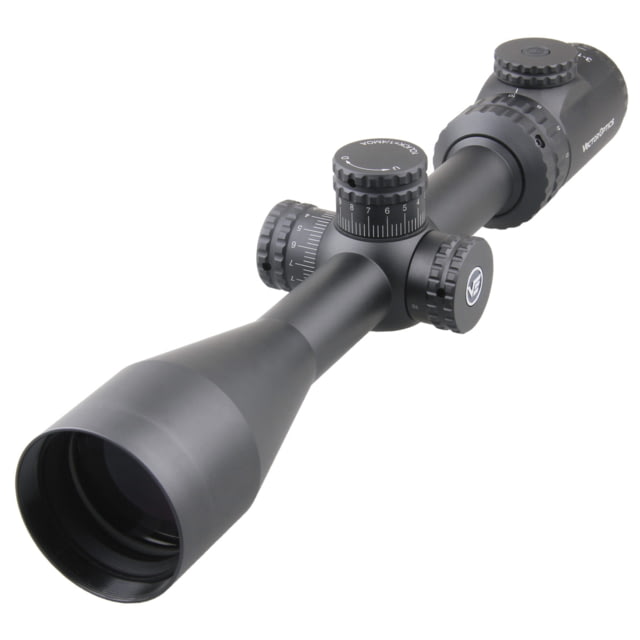 Vector Optics Hugo 3-12x44 GT Secong Focal Plane 1inch Tube Turkey Rifle Scope Black - Vector Optics