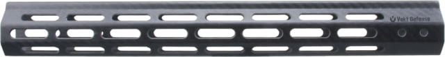 Vekt Defense M-LOK Slim Handguard 15in Black - Vekt Defense