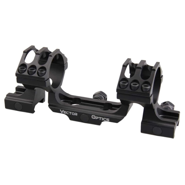USED Vector Optics One Piece Skeletonized Scope Mount 30mm Tube Picatinny 1.25in Height 6063-T6 Matte Black SCTM-36 EDEMO3 Used Condition Fair - Vector Optics