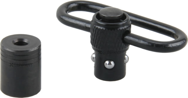 Gunpany Push Button QD Sling Swivel 1.4in Black - Gunpany