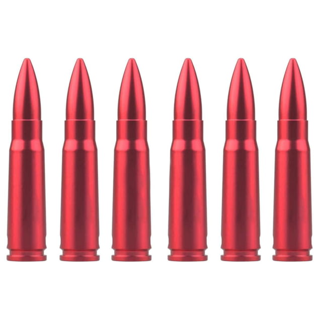 Vector Optics Snap Caps Rifle 7.62x39mm 6 Rounds/ Pack w/ Sling Red - Vector Optics