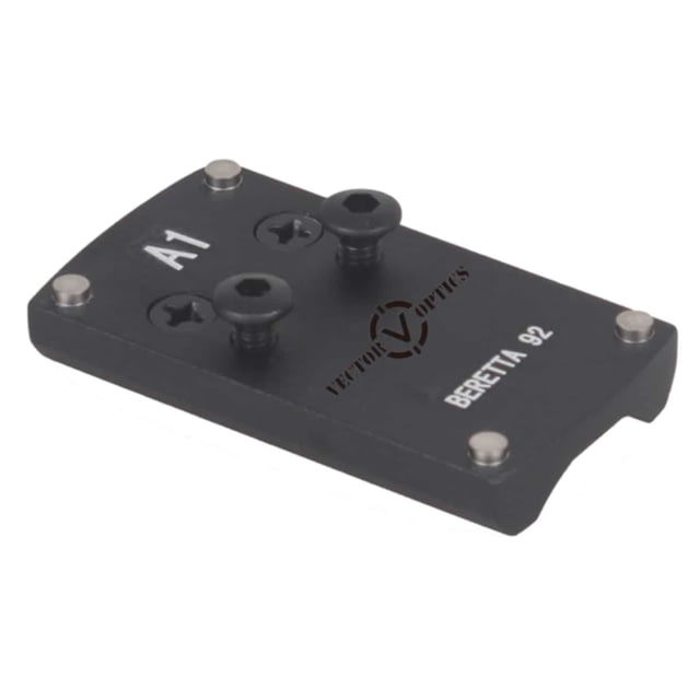 Vector Optics Sphinx Red Dot Pistol Mount Base Beretta 92 VO Sphinx RDS 6061-T6 Black - Vector Optics