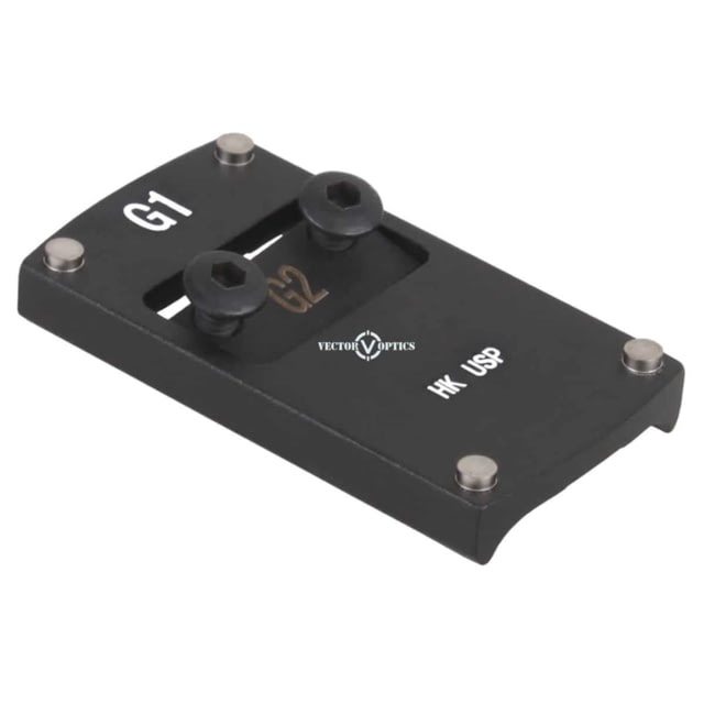 Vector Optics Sphinx Red Dot Pistol Mount Base Heckler & Koch USP VO Sphinx/ Vortex Venom/ Burris FastFire 6061-T6 Black - Vector Optics