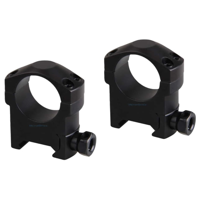 EDEMO Vector Optics Tactical Rifle Scope Rings 1in Tube Picatinny/ Weaver 25.4mm Height 6063-T6 Matte Black SCTM-37 EDEMO1 - Vector Optics