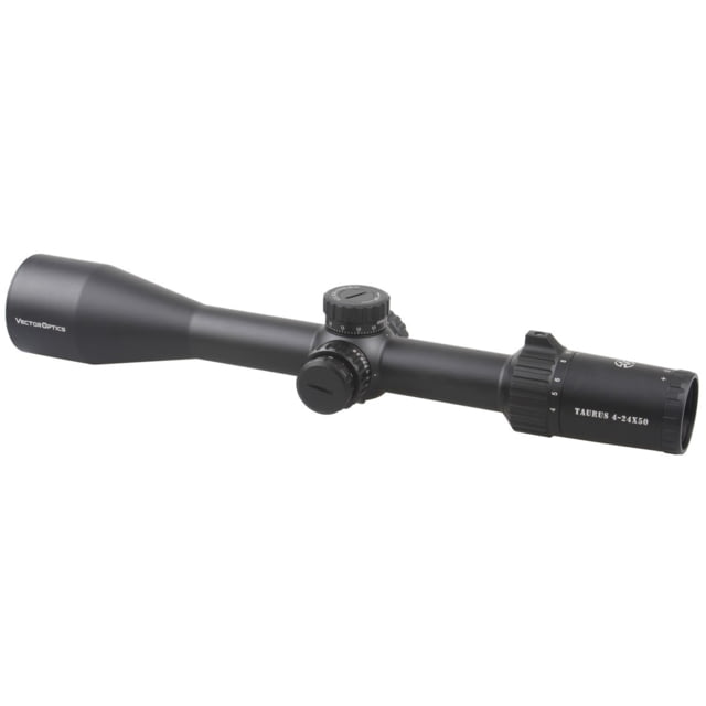 USED Vector Optics Taurus FFP Rifle Scope 4-24x50mm 30mm Monotube Illuminated MPX1 Reticle Black SCFF-17 EDEMO1 Condition Parts Only/Salvage Defective - Vector Optics