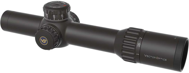 Vector Optics Continental x10 1-10x28 34mm Tube ED RAR-C Rifle Scope First Focal Plane VET-RAR 2 Reticle Black