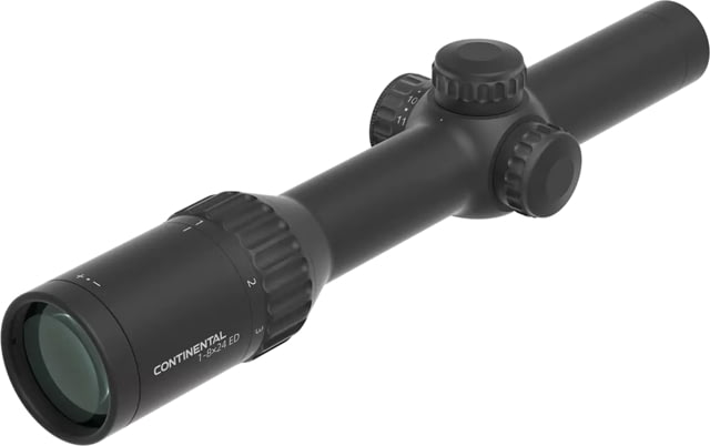 Vector Optics Continental X8 1-8x24 30mm Tube LPVO Rifle Scope Second Focal Plane German 4 Reticle