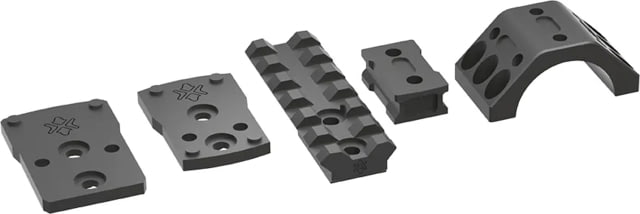 Vector Optics X-ACCU Mount Assembly Kit 30mm 6 Holes Black - Vector Optics