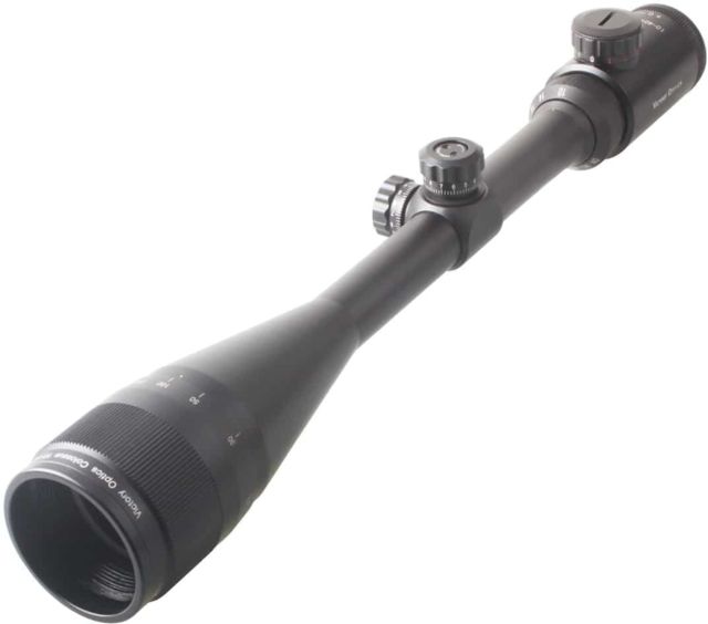 USED Demo VictOptics AOE Rifle Scope 10-40x50mm Second Focal Plane 1-inch Tube Range Finder Red/ Green Illuminated Reticle 6061-T6 Black OPSL05 EDEMO1 - Victoptics
