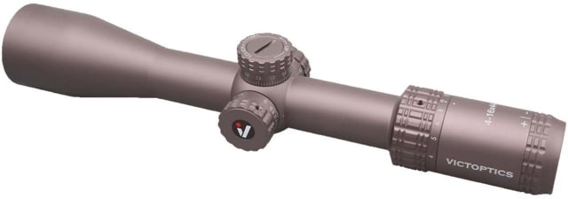 VictOptics S4 4-16x44mm Rifle Scope 30mm Tube First Focal Plane MDL Wire Reticle Black - Victoptics