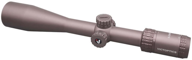 USED Vector Optics Victoptics S4 Rifle Scope 6-24x50mm 30mm Tube FFP VIS-FMIL Etched Glass Reticle Coyote FDE Black OPSL27 EDEMO4 Used Condition Fair - Victoptics