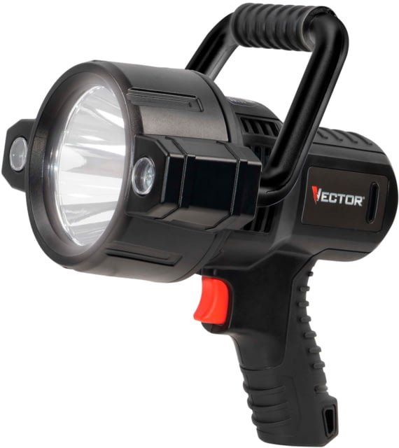 Vector Triple LED Flashlight Spotlight Black - Vector