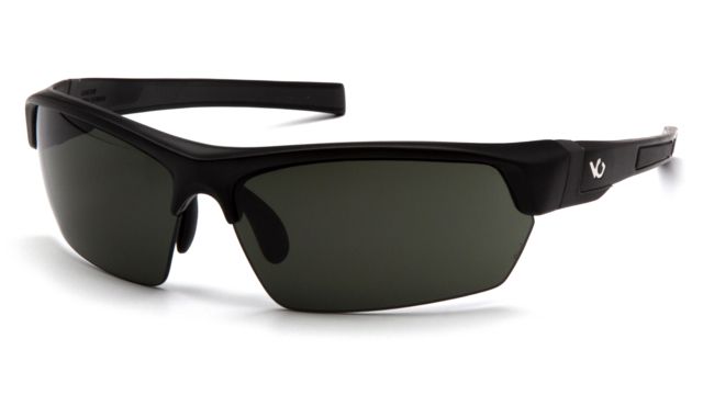 Venture Gear Tensaw Shooting Glasses Black Frame Forest Gray Polarized Lens - Venture Gear