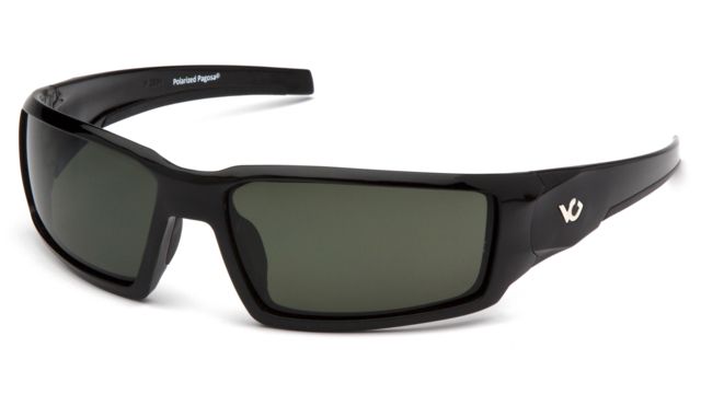 Venture Gear Pagosa Shooting Glasses Forest Gray Anti-Fog Lens with Black Frame - Venture Gear