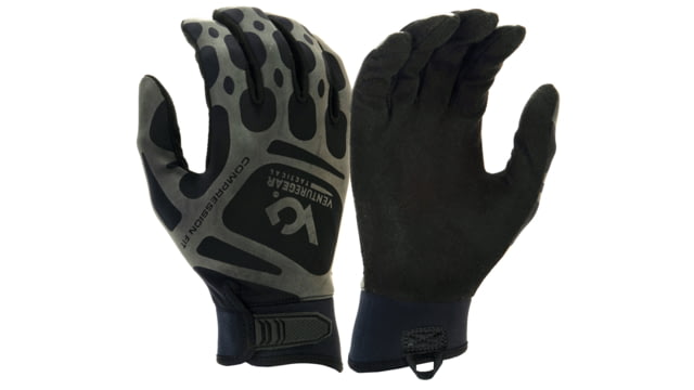 Venture Gear Tactical Compression Training H&L Glove Black Extra Large - Venture Gear