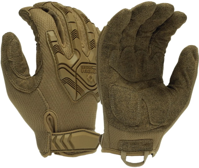 Venture Gear Tactical Heavy Duty Impact Operator H&L Glove Tan Extra Large - Venture Gear