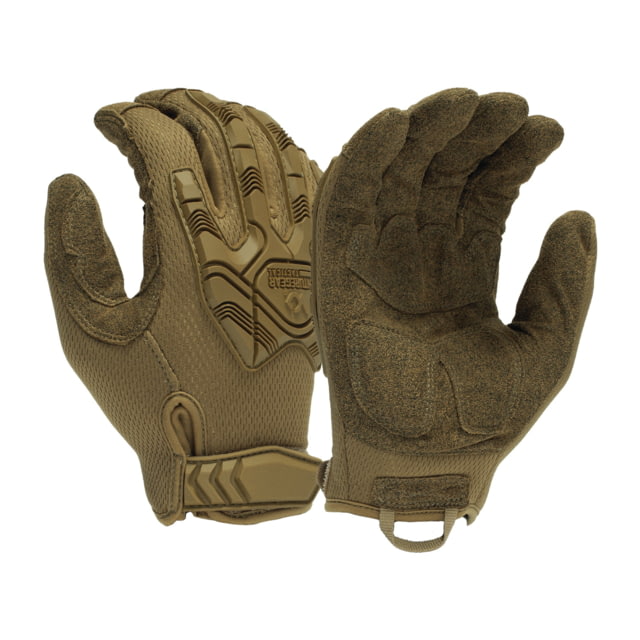 Venture Gear Tactical Heavy Duty Impact Operator H&L Glove Tan Small - Venture Gear