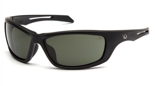 Venture Gear Tactical Howitzer Safety Glasses w/Forest Gray Anti-Fog Black Universal - Venture Gear