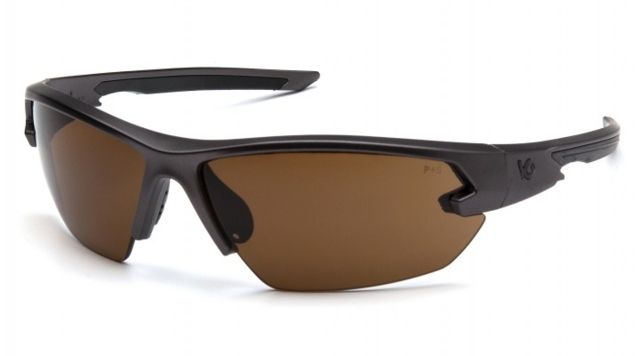 Venture Gear Tactical Semtex 2.0 Safety Glasses w/Bronze Anti-Fog Lens Gun Metal Universal - Venture Gear