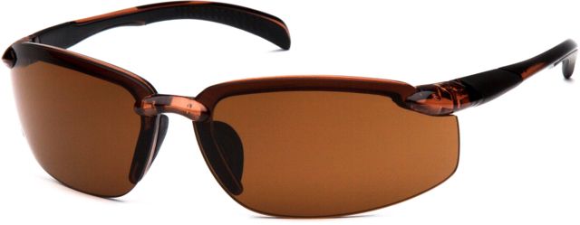 Venture Gear Waverton Safety Glasses w/Bronze Lens Brown - Venture Gear