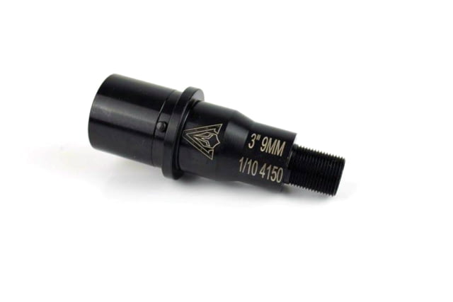 Veritas Tactical CMV AR 9mm Barrel 3in Medium Profile 1/10 Twist 1/2 x 28 Thread Black Nitride - Veritas Tactical