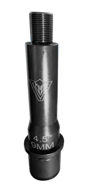Veritas Tactical CMV AR 9mm Barrel 4.5in Medium Profile 1/10 Twist 1/2 x 28 Thread Black Nitride - Veritas Tactical