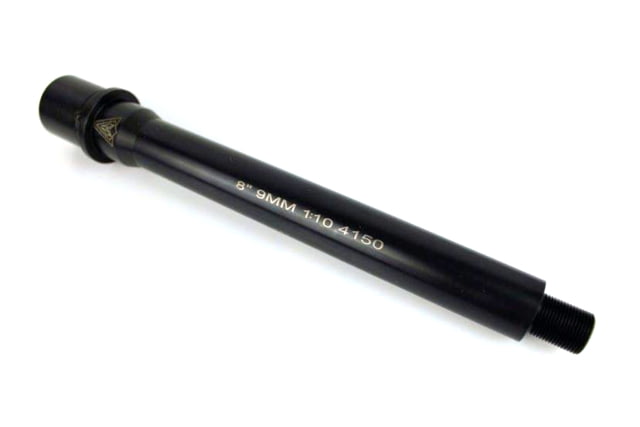 Veritas Tactical CMV AR 9mm Barrel 8in Medium Profile 1/10 Twist 1/2 x 28 Thread Black Nitride - Veritas Tactical