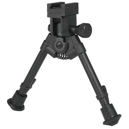 Versa-Pod 180-MZ-251 All Steel Tactical Picatinny Rail Prone Bipod Black - Versa-Pod