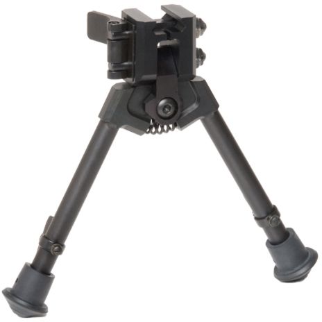 Versa-Pod 300 Series Rubber Feet NON-Pan-Tilt Bipod 7-9in Black - Versa-Pod