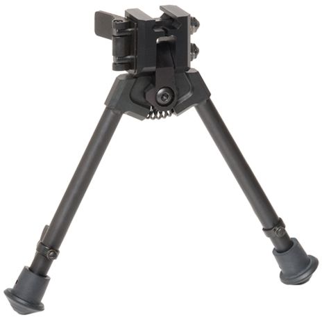 Versa-Pod 300 Series Rubber Feet NON-Pan-Tilt Bipod 9-12in Black - Versa-Pod