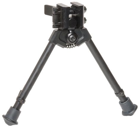 Versa-Pod 300 Series Rubber Feet Pan-Tilt Bipod 9-12in Black - Versa-Pod