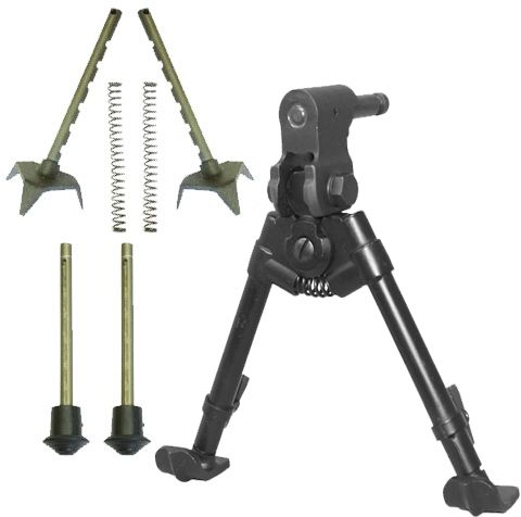 Versa-Pod BattlePack Bipod for AI Rifles 7-9in Black - Versa-Pod
