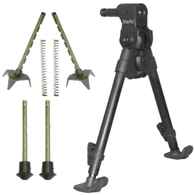 Versa-Pod BattlePack Bipod for AI Rifles 9-12in Black - Versa-Pod