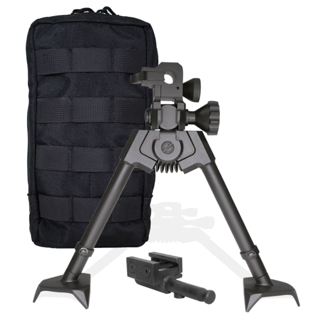 Versa-Pod BattlePack LTD Bipod 7-9in Black - Versa-Pod