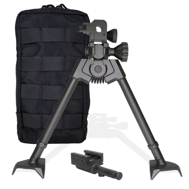 Versa-Pod BattlePack LTD Bipod 9-12in Black - Versa-Pod