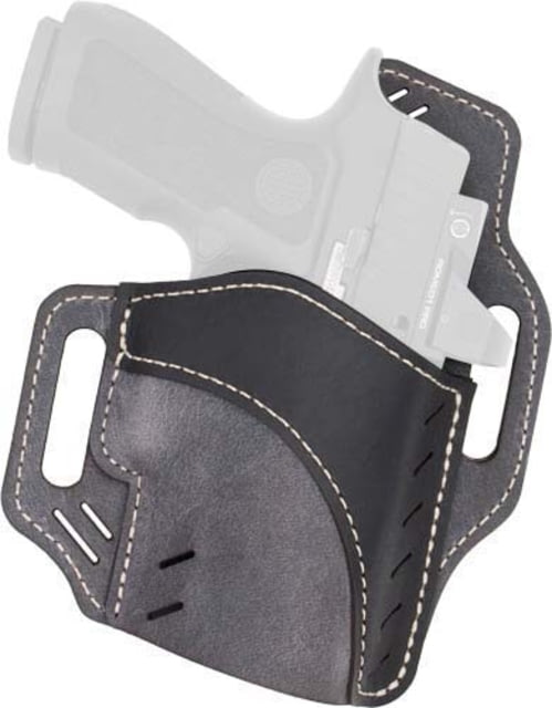 Versacarry Horizon OWB Holster 1911 Size 2 Right Grey Base/Black Patch - Versacarry