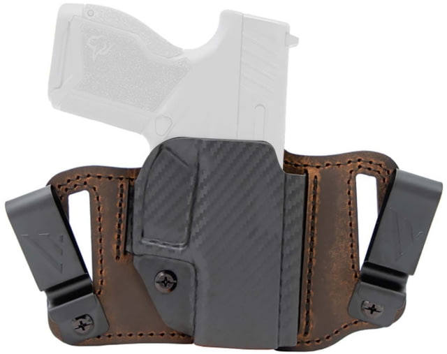 Versacarry Insurgent Deluxe IWB/OWB Holster Ruger MAX-9 Right Brown - Versacarry