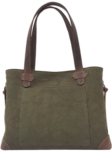 Versacarry Vc Conceal Carry Purse Canvas Olive Green Tote Style - Versacarry