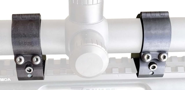Versaring 1in Hinge Rifle Scope Ring Black Matte - Versaring