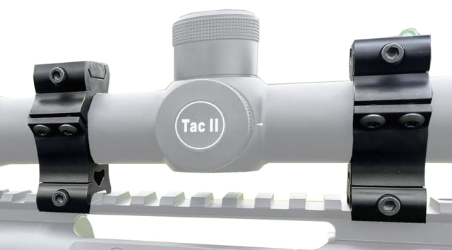Versaring 1in Horizontal Rifle Scope Ring Black Matte - Versaring