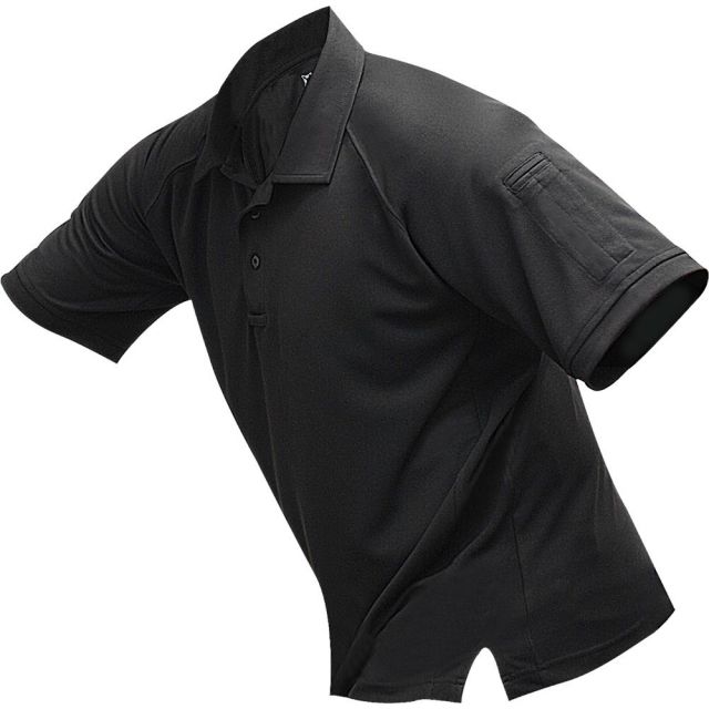 Vertx Men's Coldblack Short Sleeve Polo Shirt Black Size 4XL