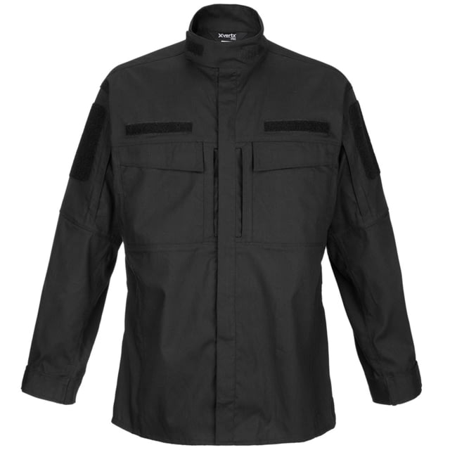Vertx Recon Flex Garrison Shirt - Long Sleeve - Men's Black Extra Large Long F1 BK XLARGE LONG