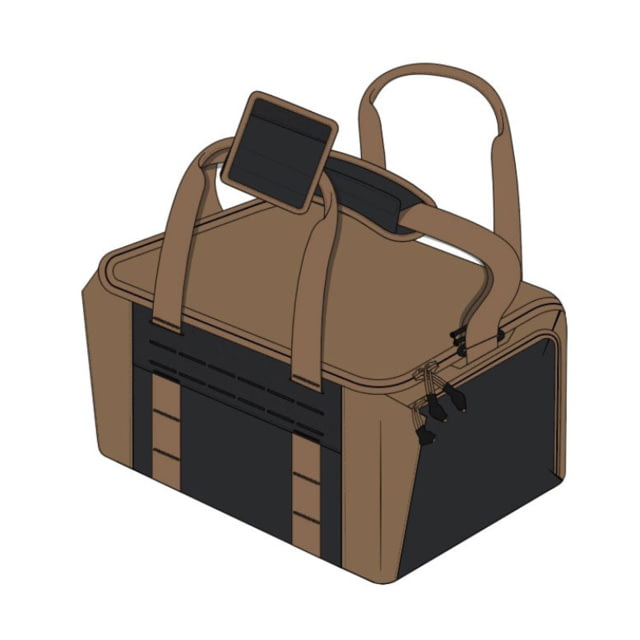 Vertx Siege 35L Range Bag Coyote/Black F1  CO/BK NA N/A - Vertx