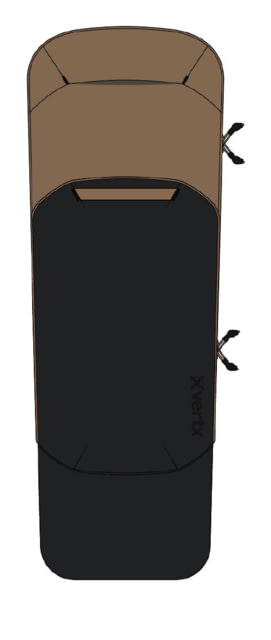 Vertx Siege 36in Rifle Transporter Soft Gun Case Coyote/Black F1  CO/BK NA N/A - Vertx