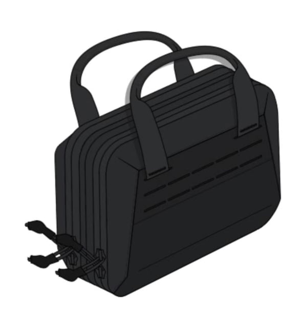 Vertx Siege Double Pistol Soft Gun Case Black F1  BK NA N/A - Vertx