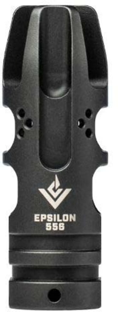 EDEMO VG6 Precision Epsilon Muzzle Device AR-15 5.56x45mm NATO 1.72 in 1/2x28 Nitride Black  EDEMO6 - Vg6 Precision