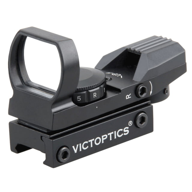 VictOptics IPM 1x23x34 21mm Weaver Reflex Red Dot Sight Black - Victoptics