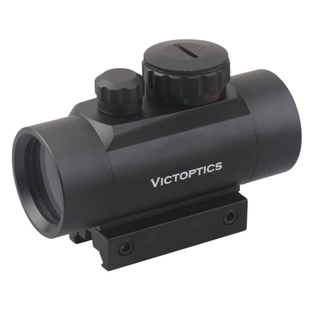 VictOptics Red Dot Sight 1x35mm 5 MOA Green/ Red Dot Reticle 6061-T6 Black - Victoptics