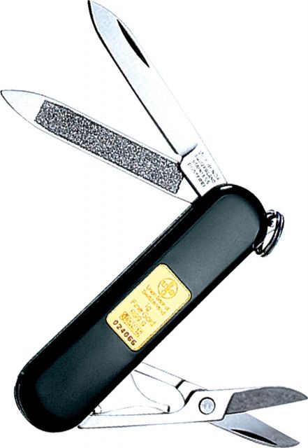 Victorinox Classic Gold Ingot Swiss Army Knife Black 53013 - Victorinox