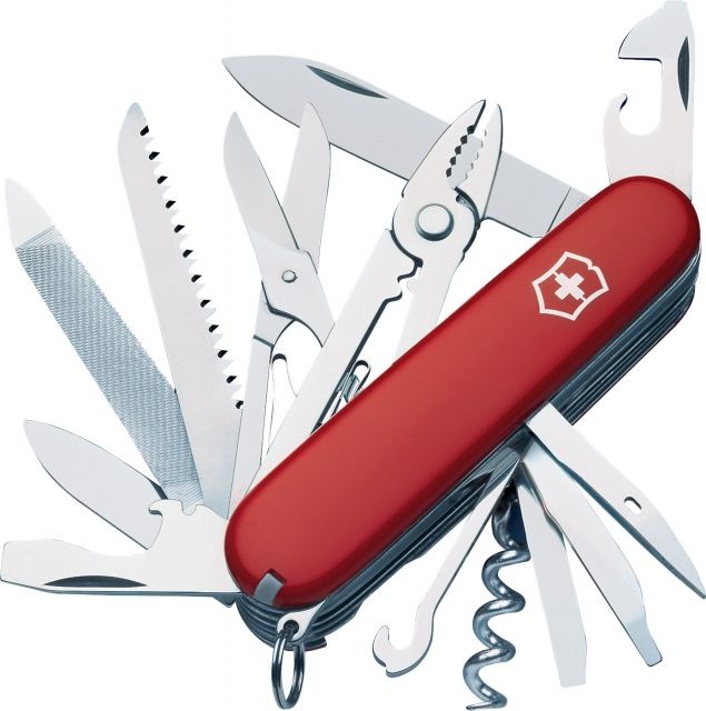 Victorinox Handyman Swiss Army Knife Red 53722 - Victorinox